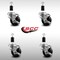 Service Caster 3'' SS Phenolic Swivel 1-3/8'' Expanding Stem Caster Set with Brake, 4PK SCC-SSEX20S314-PHS-TLB-138-4 - alternate 3